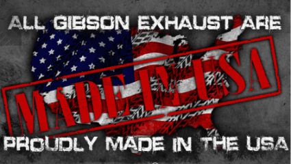 eshop at Gibson Performance Exhaust's web store for American Made products